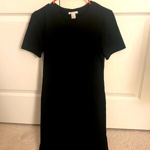 H&M plain Black dress